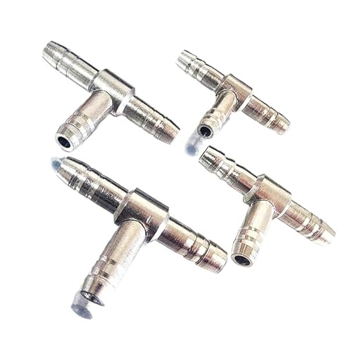 Edelstahl Air Splitter Ventil Aquarium Pumpe Fluss Distributor Tap Hebel Control 3WayOutlet(2PCS) von TRGYJGKF