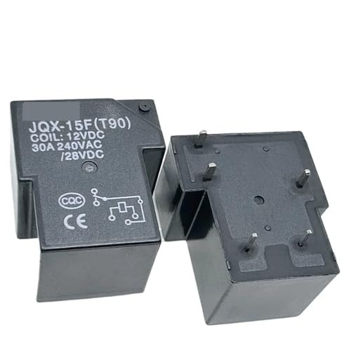 JQX-15F 18VDC-1ZS ; JQX-15F(T90) 12VDC ; JQX-15F-DC12V-1ZS ; JQX-15F (T90) 24VDC ; (T90C5-30A/40A) Relais 5-polig(Largest) von TRGYJGKF