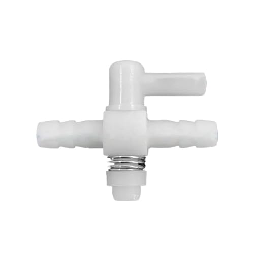 Kunststoff 1 Weg Aquarium Air Splitter Ventil Fisch Tank Luftpumpe Flow Distributor Pumpe Tap Control Schalter(Screw 1pcs) von TRGYJGKF