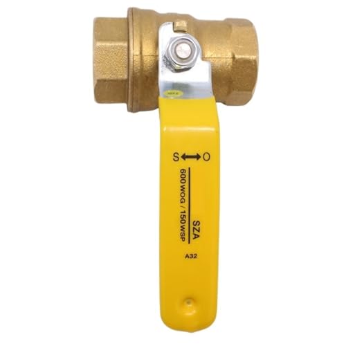 SZA Type 600 Forged Brass Ball Valve Threaded Full Bore For Water Oil Gas 1/2 DN15 15MM DN20(DN80) von TRGYJGKF