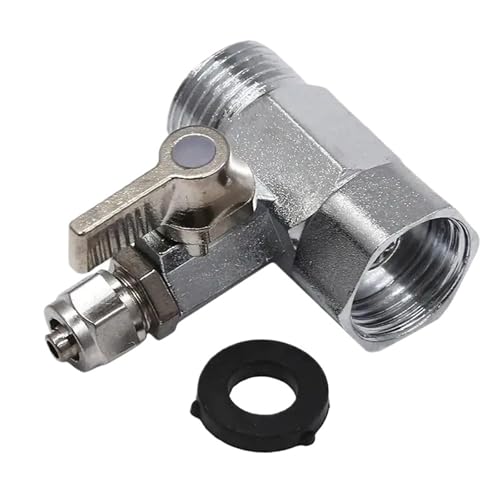 TRGYJGKF 1/4'' 1/2'' männlich 1/4 3/8 Rohr Wasseradapter RO Feed Kugelhahn Wasserhahn Wasserfilter Umkehrosmoseanlage(1I2 Thread to 1I4) von TRGYJGKF