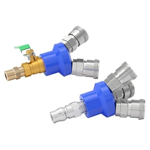 TRGYJGKF SMY SMV SML C-typ runde Kompressor Pneumatische Fitting Pumpe Werkzeug Koppler Verteiler Multi Splitter Air Gas Distributo(SMV-02) von TRGYJGKF