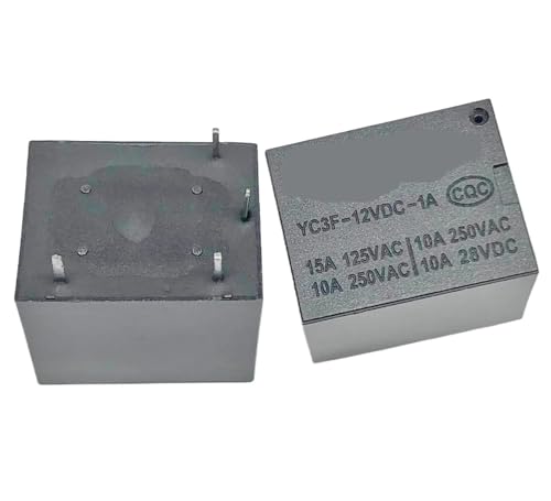 YC3F-12VDC-1A; YC3F-5VDC-1A; YC3F-12VDC-SA (T73A-12V/5V-10A) Relais 4-polig(YC3F-12VDC-S-A) von TRGYJGKF