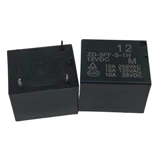 ZD-3FF-S-1H 5 V/12 V/24 VDC; ZD-3FF-SN-1H 12 VDC (T73A-10A/20A) Relais 4-polig(S) von TRGYJGKF