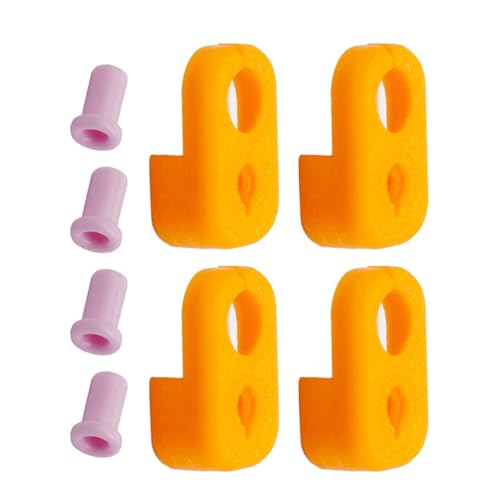 4 Stück/Set Keramik-Schutzadapter, Feed-Hals-Schutz, Ersatz für X1C P1P P1S Drucker-Düsenzubehör, Keramik-Adapterschutz 4 Stück/Set Keramik-Schutzadapter, Feed-Hals-Schutz, Ersatz für X1C P1P P1S Drucker-Düsenzubehör, Keramik-Adapterschutz von TRHEEE