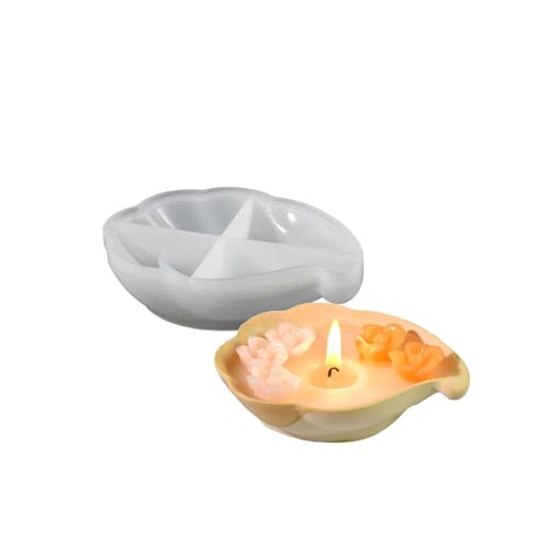 Aufbewahrungsbox Silikonform Wolkenförmige Schmuckschatulle Epoxidharz-Formen Aromatherapie Gips Kerze Tasse Form Tischdekoration von TRHEEE