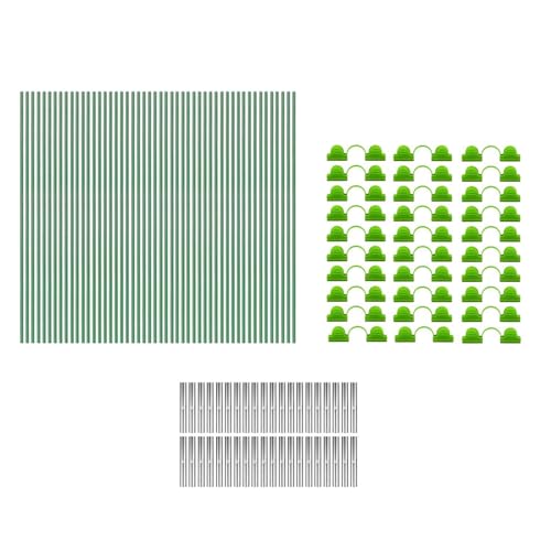 Gartenreifen für Hochbeete Fiberglas Gartenreifen Rahmen Gewächshausreifen Growing Tunnel von TRHEEE