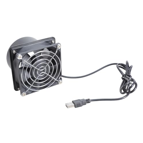 Leistungsstarker 8 cm USB-Lüftungsventilator zur Geruchsentfernung in 3D-Druckgehäusen, Luftgebläse, Hydrauliklager Leistungsstarker 8 cm USB-Lüftungsventilator zur Geruchsentfernung in 3D-Druckgehäusen, Luftgebläse, Hydrauliklager von TRHEEE