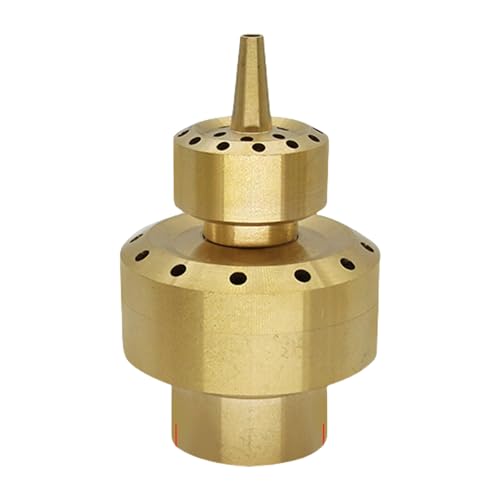 Messing Outdoor Wassersprühdüse für Garten Brunnen Teich Pool mit 2 Ebenen Design für Upgrade Brunnen Landschaft Messing Garten Brunnen Sprinklerkopf Messing Outdoor Wassersprühdüse für Garten Brunnen Teich Pool mit 2 Ebenen Design für Upgrade Brunnen Landschaft Messing Garten Brunnen Sprinklerkopf von TRHEEE