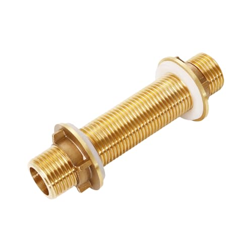 TRHEEE Messing-Schott-Anschlussadapter für Wassersysteme, Zuhause, industrielle Verwendung, schnelle Reparaturen und Wartung von TRHEEE