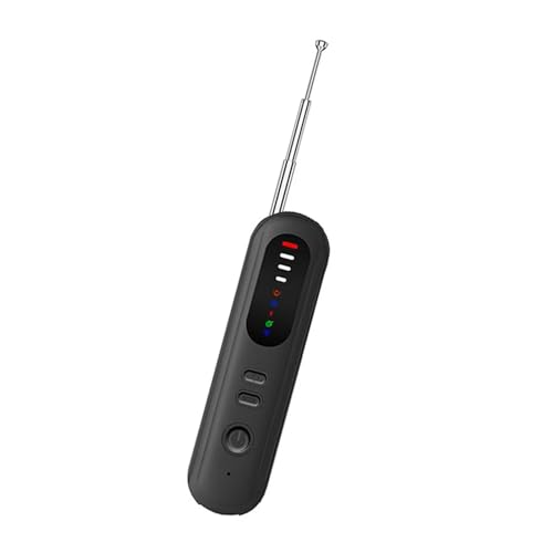 TRHEEE Multifunktionale Spionagekamera Detektoren RFs Signale Scanner Infrarot Finder Einstellbar 6 Empfindlichkeitsmodus Antiüberwachungsgerät Spionagekamera Locators von TRHEEE
