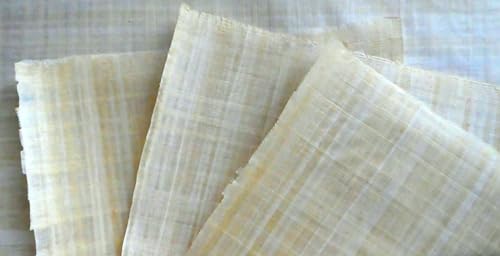 TRIBAL PAPER Papyrus - echter Papyrus 41x61cm großer Original Bogen mit originalem Legerand von tribal paper