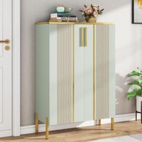 Tribesigns Schuhschrank mit Türen, 6-Tier-Schuhschrank mit verstellbaren Regalen, hölzerne Schuhe Rack Shoe Organizer Cabinet für Eingang, Flur, Tribesigns Schuhschrank mit Türen, 6-Tier-Schuhschrank mit verstellbaren Regalen, hölzerne Schuhe Rack Shoe Organizer Cabinet für Eingang, Flur, von TRIBESIGNS