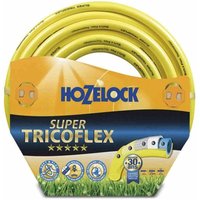 Super Gartenschlauch, 25 m, 32 mm (1 1/4), Trikotgewebe, aus PVC, in gelb, Berstdruck: 15 bar von TRICOFLEX