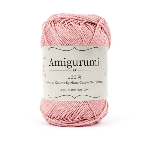 Amigurumi by Tricot Cafè - Garnknäuel aus reiner Baumwolle für Häkelpuppen und puppen, Häkeltaschen und leichte Kleidung - Nadeln/Haken 3,00/4,00- Antique Rose 05-1 Stück Amigurumi by Tricot Cafè - Garnknäuel aus reiner Baumwolle für Häkelpuppen und puppen, Häkeltaschen und leichte Kleidung - Nadeln/Haken 3,00/4,00- Antique Rose 05-1 Stück von TRICOT CAFE'