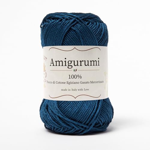 Amigurumi by Tricot Cafè - Garnknäuel aus reiner Baumwolle für Häkelpuppen und puppen, Häkeltaschen und leichte Kleidung - Nadeln/Haken 3,00/4,00 - Ottanio 279-1 Stück Amigurumi by Tricot Cafè - Garnknäuel aus reiner Baumwolle für Häkelpuppen und puppen, Häkeltaschen und leichte Kleidung - Nadeln/Haken 3,00/4,00 - Ottanio 279-1 Stück von TRICOT CAFE'