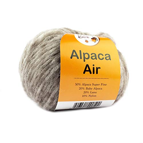 TRICOT CAFE' Alpaca Air - Wollmischung und Baby Alpaca Super weich, Wolkenoptik - Taupe 12 TRICOT CAFE' Alpaca Air - Wollmischung und Baby Alpaca Super weich, Wolkenoptik - Taupe 12 von TRICOT CAFE'