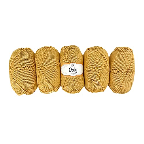 TRICOT CAFE' Lana Dolly, 5er Pack Made in Italy 100% Reine Merinowolle Extrafine/Gelb 55 TRICOT CAFE' Lana Dolly, 5er Pack Made in Italy 100% Reine Merinowolle Extrafine/Gelb 55 von TRICOT CAFE'