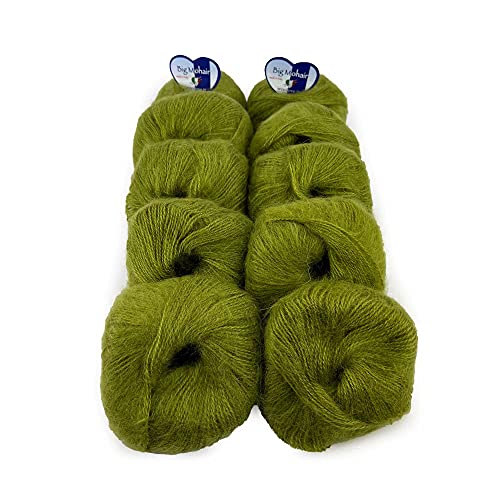 Tricot Café – Big Mohair – Mischgarn, ideal für die Herstellung von Kleidungsstücken für Babys und Kinder, empfindliche Faser Tricot Café – Big Mohair – Mischgarn, ideal für die Herstellung von Kleidungsstücken für Babys und Kinder, empfindliche Faser von TRICOT CAFE'