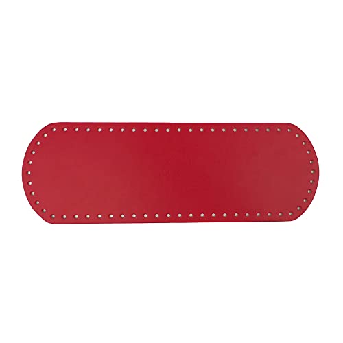 Tricot Café - Taschenböden - Taschenböden Ideal zum Häkeln von Leder und Kunstleder, um eine handgefertigte Häkeltasche zu kreieren 36X12cm 1 pc rot Tricot Café - Taschenböden - Taschenböden Ideal zum Häkeln von Leder und Kunstleder, um eine handgefertigte Häkeltasche zu kreieren 36X12cm 1 pc rot von TRICOT CAFE'