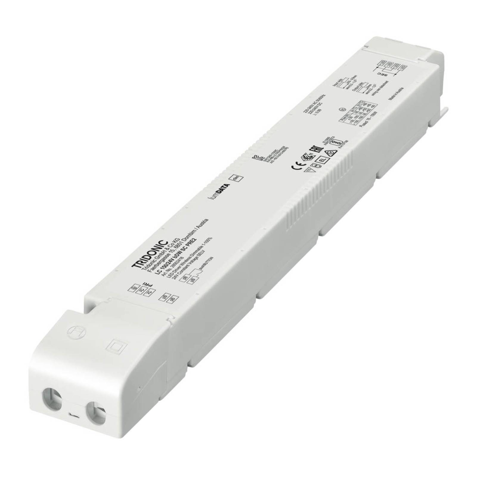 TRIDONIC LED-Treiber LC 150W 24V bDW SC PRE2 dim TRIDONIC LED-Treiber LC 150W 24V bDW SC PRE2 dim von TRIDONIC
