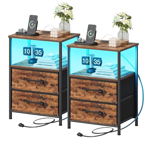 TRIFEBLE Beistelltisch Set 2, rustikal braun SHNT162BR TRIFEBLE Beistelltisch Set 2, rustikal braun SHNT162BR von TRIFEBLE