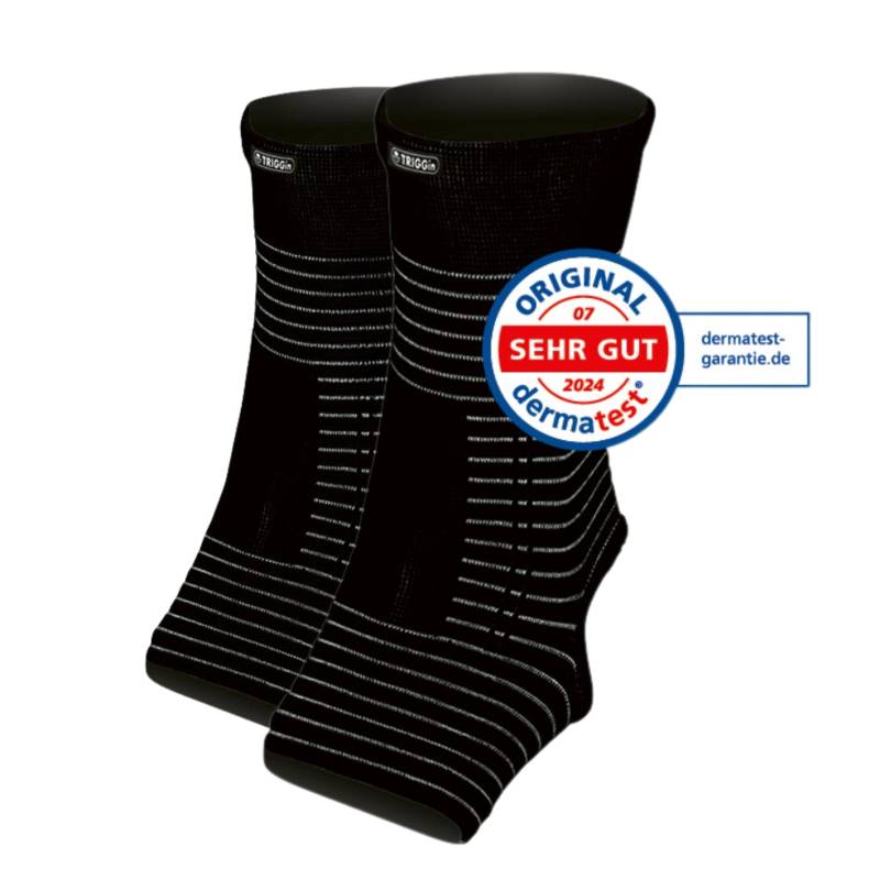 Knöchel-Bandage mit Kupfer- & Carbonfasern - 2er-Set von TRIGGin