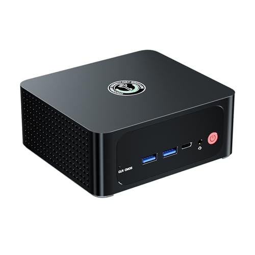 TRIGKEY Mini-PC Ryzen7 7735HS (bis zu 4,75 GHz, 8C/16T), 32G RAM 500D SSD, ausgestattet mit AMD Radeom 680M 12CUs 2200MHz, DP+HDMI+USB4.0 4K-Display, WiFi-6, BT5.2, 2,5G LAN, S6 Pro Mini-Computer von TRIGKEY