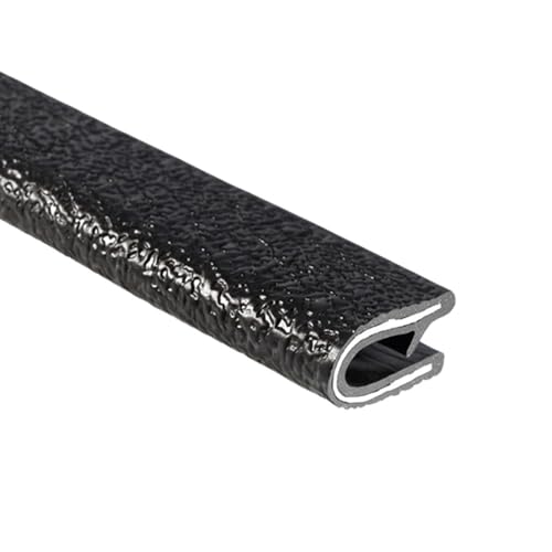 TRIM-LOK Kantenverkleidung – passend für 0,3 cm Kante, 1,4 cm Beinlänge, 6,3 cm Länge, schwarz, Kieselstein-Textur, Flexibler PVC-Kantenschutz für scharfe/raue Oberflächen TRIM-LOK Kantenverkleidung – passend für 0,3 cm Kante, 1,4 cm Beinlänge, 6,3 cm Länge, schwarz, Kieselstein-Textur, Flexibler PVC-Kantenschutz für scharfe/raue Oberflächen von TRIM-LOK