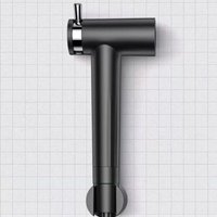 1 confezione di soffione per bidet in acciaio inox per la pulizia di bagno, cucina e WC (nero) von TRIMEC