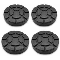 4 cuscinetti in gomma da 123 mm, alloggiamenti in gomma per sollevatori per auto da 110 mm, utensili di riparazione L&H von TRIMEC