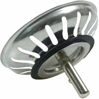 80-mm-Abflusssieb für Küchenspüle – Universal-Edelstahlsieb – Versenkbarer Siebstöpsel, spülmaschinenfest, verstopfungssicher 80-mm-Abflusssieb für Küchenspüle – Universal-Edelstahlsieb – Versenkbarer Siebstöpsel, spülmaschinenfest, verstopfungssicher von TRIMEC