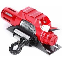 Argani, verricello per auto telecomandato, verricello elettrico analogico, telecomando, lega di alluminio von TRIMEC