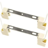 Douille pour ampoule halogène R7S 118 mm et ampoule LED R7S AC 100-240 V, culot linéaire en céramique, douille R7S J118 pour spot/applique Douille pour ampoule halogène R7S 118 mm et ampoule LED R7S AC 100-240 V, culot linéaire en céramique, douille R7S J118 pour spot/applique von TRIMEC