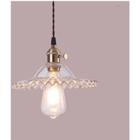 E27 Lampada a sospensione in vetro vintage industriale Lampada a sospensione retrò Lampada a sospensione in vetro retrò Illuminazione a soffitto von TRIMEC