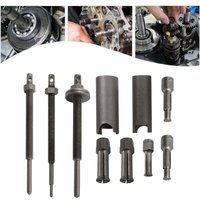 Extracteur de roulement de moto 8 pièces, kit d'outils de retrait de roulement intérieur 9-30 mm, ensemble d'extracteur de roulement intérieur de Extracteur de roulement de moto 8 pièces, kit d'outils de retrait de roulement intérieur 9-30 mm, ensemble d'extracteur de roulement intérieur de von TRIMEC