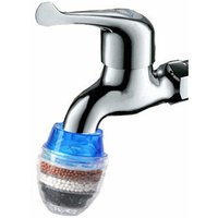 3 Leitungswasserfilter, 5 Schichten Aktivkohle, Wasserhahn-Wasserfilter, Blau + Grün + Orange 3 Leitungswasserfilter, 5 Schichten Aktivkohle, Wasserhahn-Wasserfilter, Blau + Grün + Orange von TRIMEC