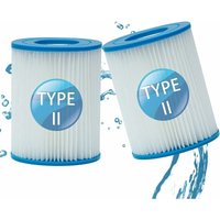 Filtro per piscina Bestway tipo II, accessori di ricambio per filtro gonfiabile per piscina spa, filtro per piscina da giardino esterno, cartuccia von TRIMEC