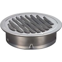 Griglia di ventilazione rotonda in acciaio inox, griglia di ventilazione in metallo da 100 mm Griglia di ventilazione rotonda in acciaio inox, griglia di ventilazione in metallo da 100 mm von TRIMEC