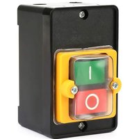 Interruttore a pulsante CA 220 V/380 V 10 A, impermeabile, interruttore di controllo dell'alimentazione, interruttore On/Off per macchine utensili von TRIMEC