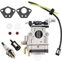 Kit carburatore per decespugliatore 52cc 49cc 43cc Con guarnizione, tubo flessibile, candela e filtro carburante. Carburatore per decespugliatore von TRIMEC