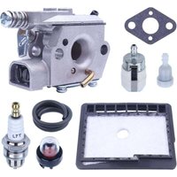 Vergaser-Kit für ECHO CS3000 CS3400 CS3450 CS300 Kettensäge mit Luftfilter, Dichtung, Kraftstofffilter und Schlauchersatz Vergaser-Kit für ECHO CS3000 CS3400 CS3450 CS300 Kettensäge mit Luftfilter, Dichtung, Kraftstofffilter und Schlauchersatz von TRIMEC