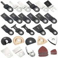 Kit d'accessoires pour lames de scie oscillantes KKmoon, 100 pièces, pour outils multifonctions Dremel, Fein, Multimaster, Makita, Bosch, Rockwell, von TRIMEC