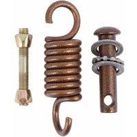 Robustes Hängematten-Set, Hängematten-Set aus Legierung, Schaukel-Aufhängekomponenten, Hängemattenfeder, Hängemattenhaken, Hängematten-Zubehör für von TRIMEC