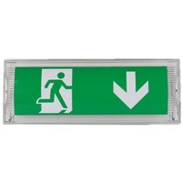 LED-Notleuchte mit Batterie-Backup für bis zu 3 Stunden, IP65-Schutz, Notausgangsleuchte von TRIMEC