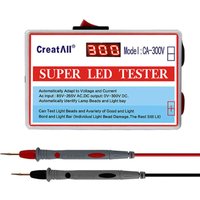 Lampada LED portatile AC-300V, barra luminosa, tester per retroilluminazione TV, strisce LED, strumento di prova per pannelli, capacità, diodo, test von TRIMEC