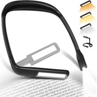 Lampada da lettura per il collo - Lampada da lettura ricaricabile per letto, luce da lettura a LED flessibile a 3 colori, lampada da collo per libri, Lampada da lettura per il collo - Lampada da lettura ricaricabile per letto, luce da lettura a LED flessibile a 3 colori, lampada da collo per libri, von TRIMEC
