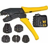 Pinze per crimpare terminali elettrici: pinze per crimpare terminali elettrici 5 in 1, cappucci terminali per cavi, utensile da elettricista Kit per von TRIMEC