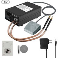 Poste à souder par points portable 8 000 W, réglable 0-1 200 A, batterie au lithium 9 600 mAh, double stylo de soudage pour batterie 18650 Poste à souder par points portable 8 000 W, réglable 0-1 200 A, batterie au lithium 9 600 mAh, double stylo de soudage pour batterie 18650 von TRIMEC