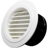 Presa di ventilazione da 75 mm con griglia protettiva - ABS (ø75 mm) von TRIMEC